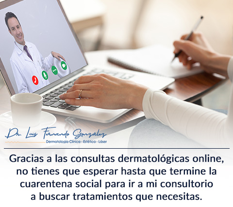 Consultas Dermatolgicas Online en Tiempos de Covid-19 en Colombia.