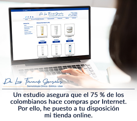 La venta de productos dermatológicos online para tu comodidad, la tiene el Dr. Luis Fernando González. Venta de Productos Dermatológicos Online Para tu Comodidad Gracias al Dr. Luis F. González.