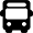 Icono de autob�s para transporte p�blico